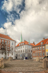 Obraz premium Helsingor Town Square