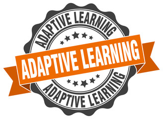adaptive learning stamp. sign. seal
