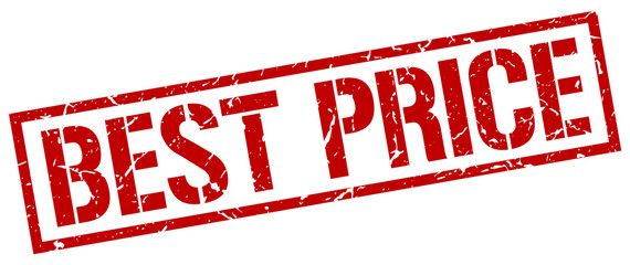 best price red grunge square vintage rubber stamp