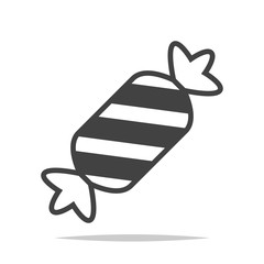 Candy icon vector isolated