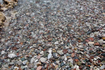 photo sea stones background summer vacation trip