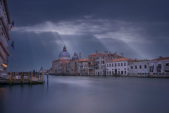 Venetian paths 150 (La Salute Church of light), Venice, Veneto, Italy