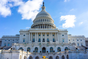Fototapeta na wymiar The United States Capitol in Washington