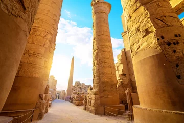 Foto op Plexiglas Luxor temple Karnak © Givaga