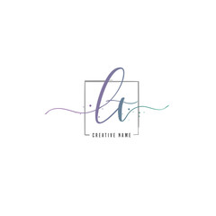 L T LT Initial letter handwriting and  signature logo.
