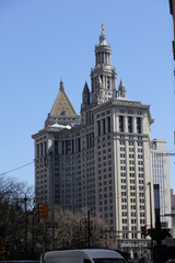 Fototapeta na wymiar historische Hochhäuser NY