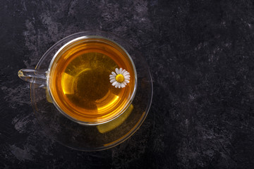 Healthy chamomile tea