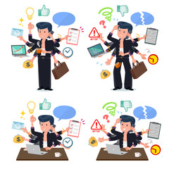 flat type Bad student boy_mulch task Office