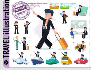 flat type Bad student boy_travel