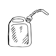 canister vector sketch