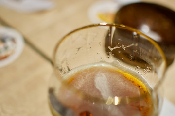 飲みさしのビール