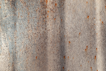 Old paint on rusty wall
