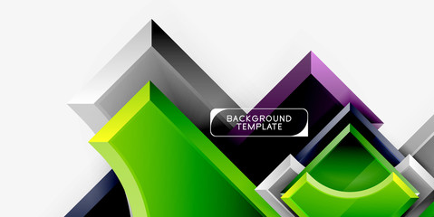 Modern geometrical abstract background