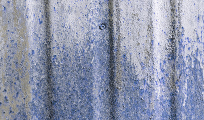 Old paint on rusty wall
