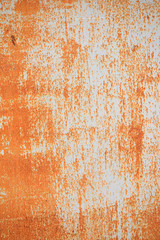 Old paint on metal, cool texture mixture with rust. Rusted metal texture