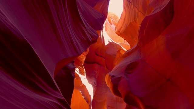 The Colors of the Antelope Canyon in Arizona