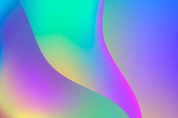 Fluid colors wallpaper. Bright colorful shapes overlap. Eps10 vector illustration.