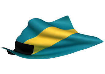バハマ　国旗  比率1:2