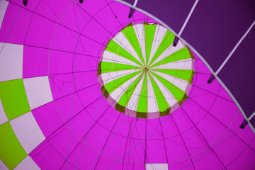 Ballonglühen - Ballon - Hülle - Innen - bunt