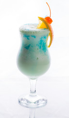 glass of alcoholic cocktail