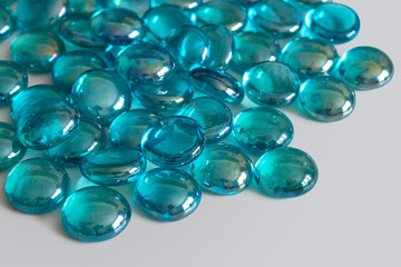 Decorative glass stones