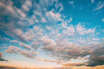 Natural Sunset Sunrise Bright Dramatic Sky Background