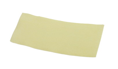 dough for lasagna isolated on white 