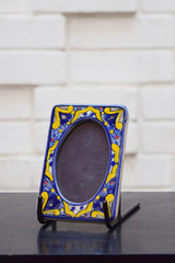 marcos o cuadros de talavera, fotografía de producto, puebla