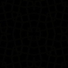 Pattern tile, ornate geometric pattern and two-tone abstract background