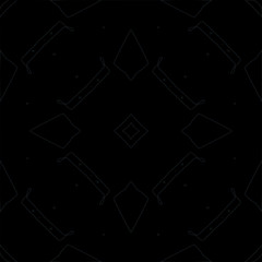 Pattern tile, ornate geometric pattern and two-tone abstract background