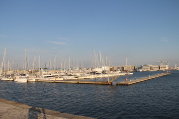 view of the sea harbor