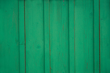 Naklejka premium Green wooden background