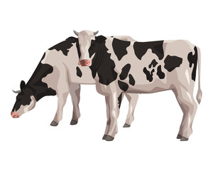 cow icon cartoon