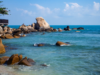 Fototapeta premium Beautiful pictures on the island of Phangan. Thailand