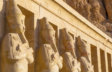 Statues of Hatshepsut Temple