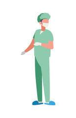 surgeon doctor professional character