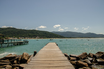 pier on the sea