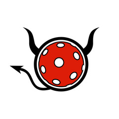 Pickleball symbol design