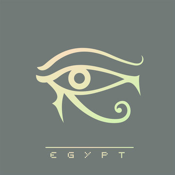 Egypt eye symbol