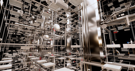 Information model of the internal engineering networks of the building
