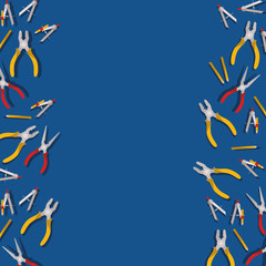 set of tools construction frame