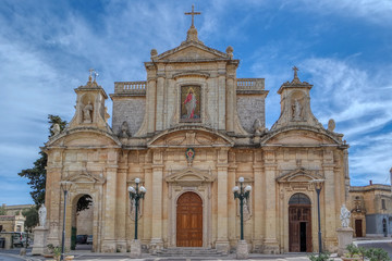 Medieval Collegiate church of St Pauls in Rabat (Ir-Rabat), Malta