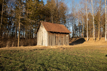 Bauern Hütte