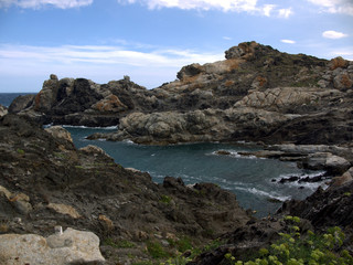 Fototapeta na wymiar Roca y mar (4)