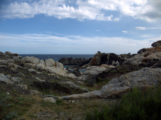 Fototapeta na wymiar Roca y mar (3)
