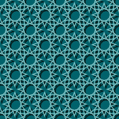 Arabic seamless pattern