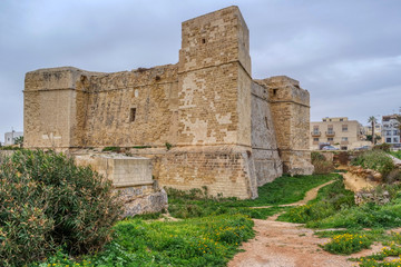 Fototapeta na wymiar St. Thomas Tower in Marsascala, Malta