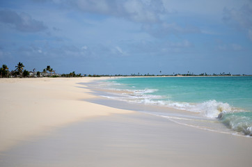 beach on the island of Barbuda