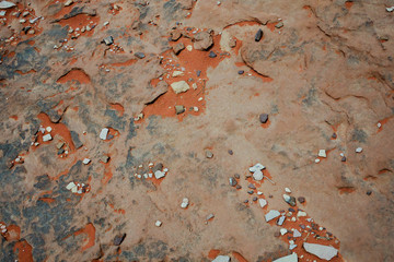 Sandstrukturen in der Wsüste