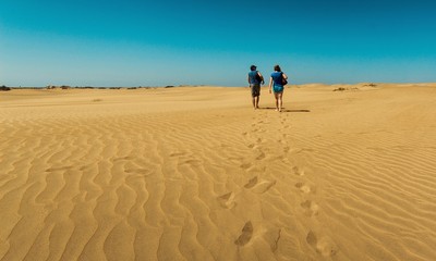 Fototapeta na wymiar Weiten der Wüste 